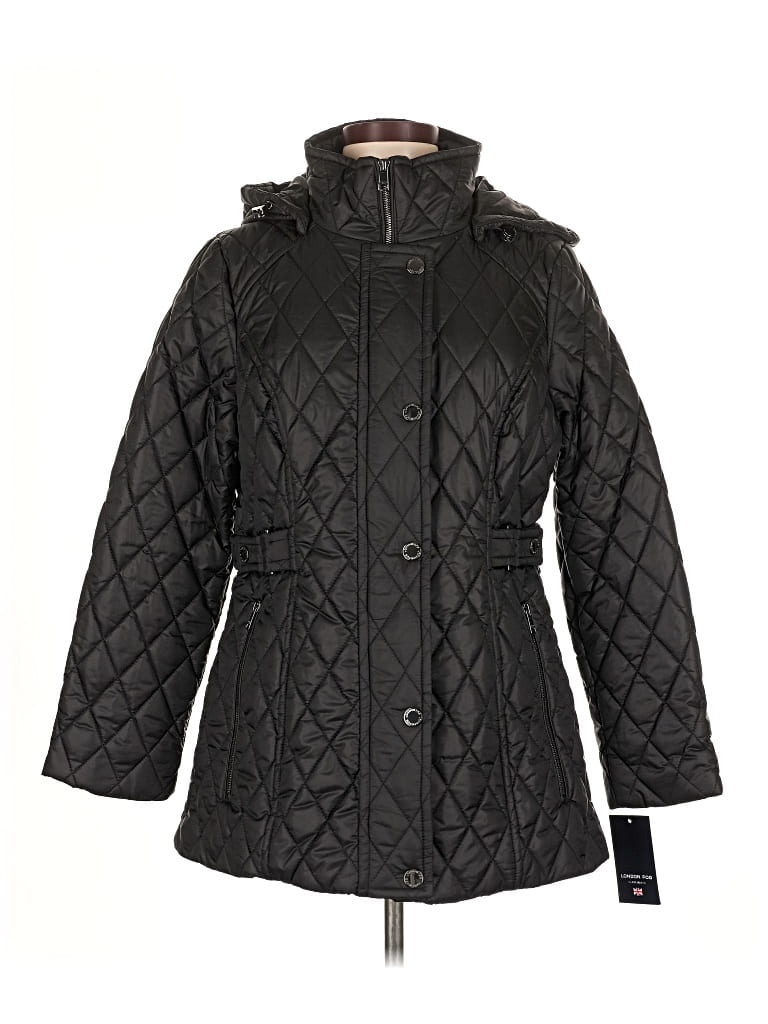 Pre-owned London Fog Coat In Black