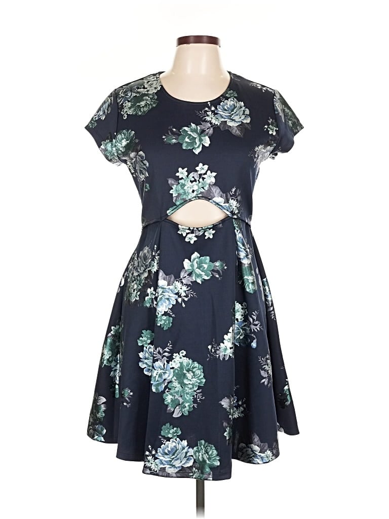 Pre-owned Blue Rain Casual Dress In Blue