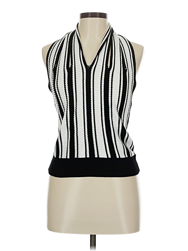 Pre-owned Unbranded Sweater Vest In White