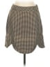 Vila 100% Polyester Houndstooth Brown Casual Skirt Size EU 38 / US 8 - photo 1
