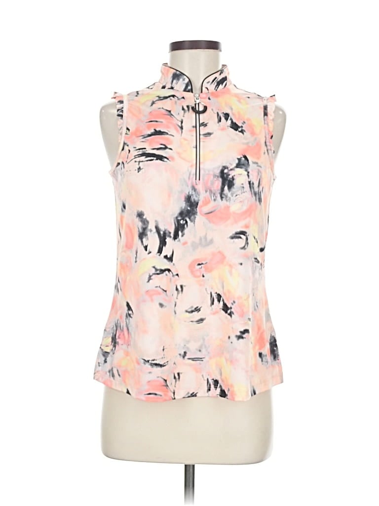 Pre-owned Jamie Sadock Sleeveless Blouse In Pink