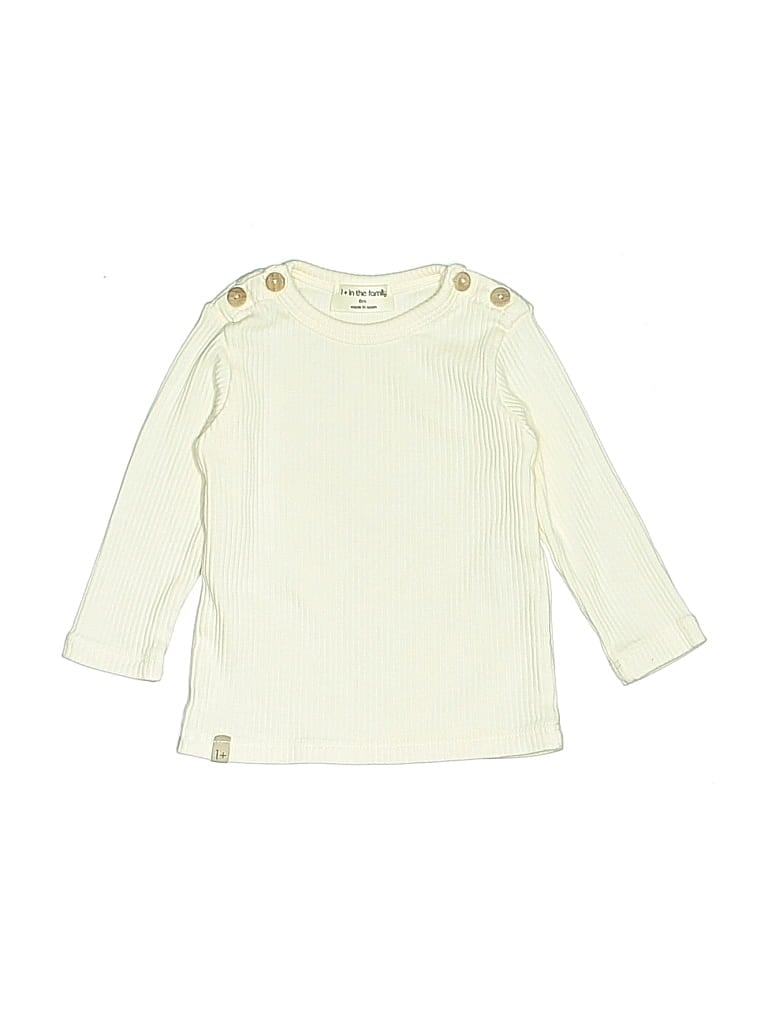 Pre-owned 1+ In The Family Babies' Long Sleeve T-shirt In Yellow