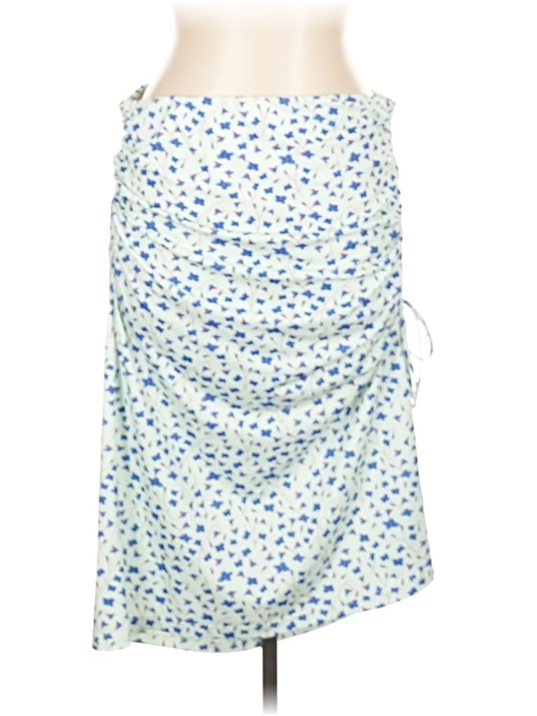 Wild Fable Casual Skirt In Blue