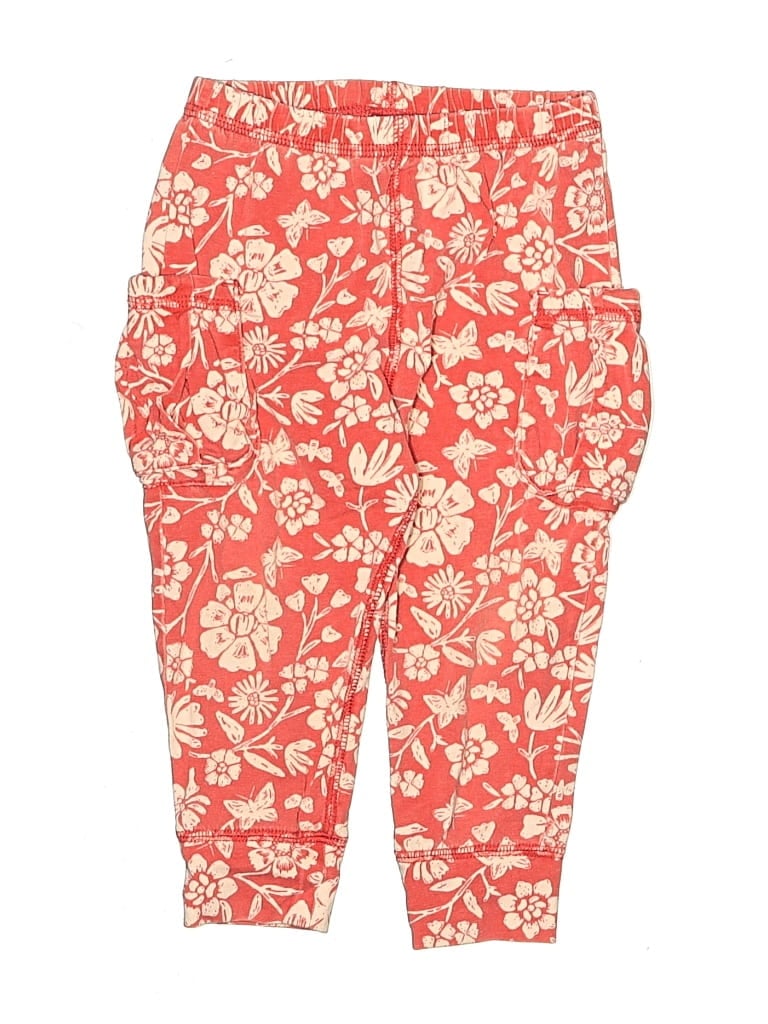 Pre-owned Tea Kids' Casual Pants In Red