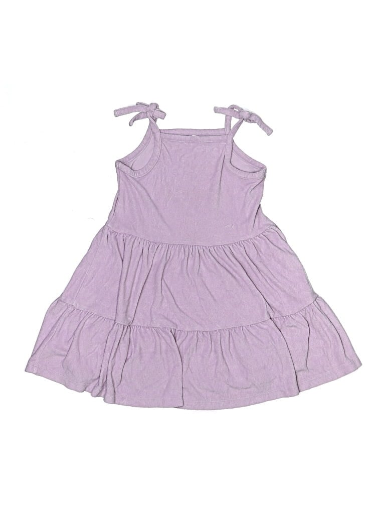 Pre-owned Crewcuts Kids' Dress In Purple