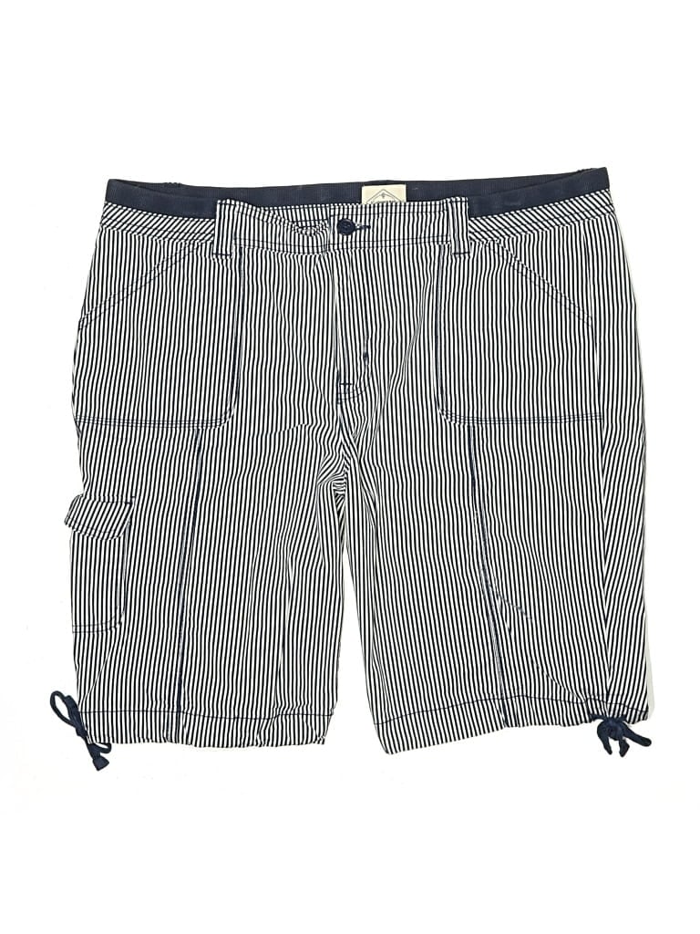 Pre-owned St. John's Bay Cargo Shorts In Blue
