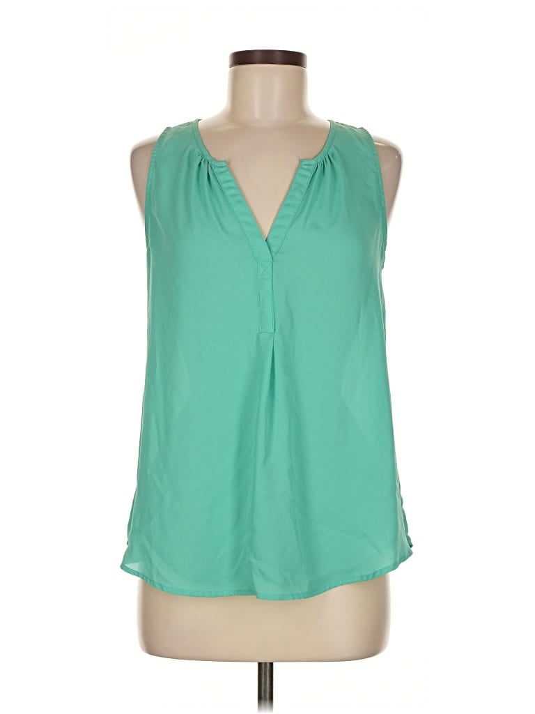 Pre-owned Candies Candie's Sleeveless Blouse In Green