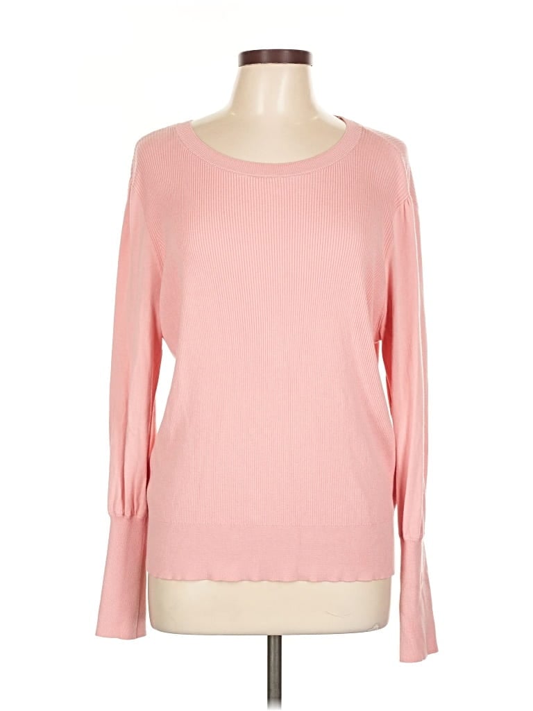 Pre-owned Halogen Pullover Sweater In Pink