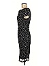 Reiss 100% Polyester Stars Black Cocktail Dress Size 6 - photo 5