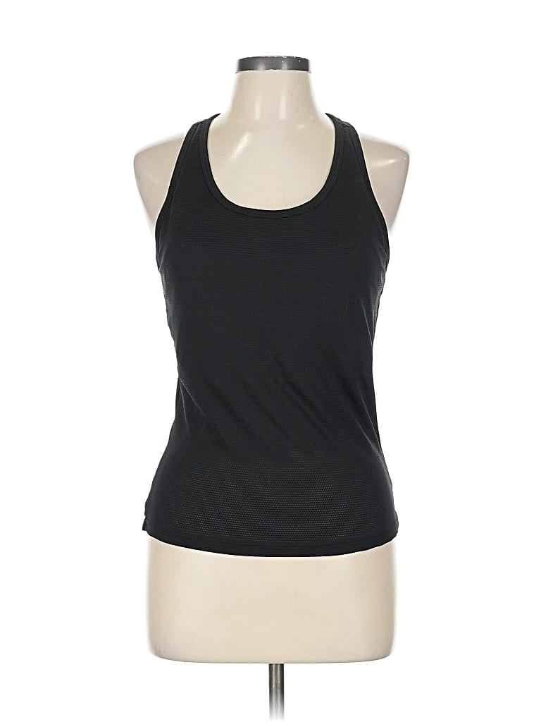Pre-owned Bcg Tank Top Black Halter Neckline Tops