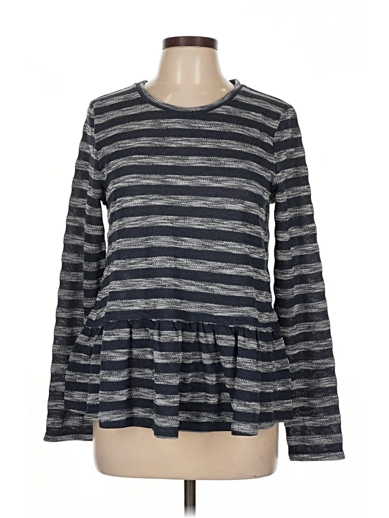 Anthropologie Long Sleeve T-shirt In Multi