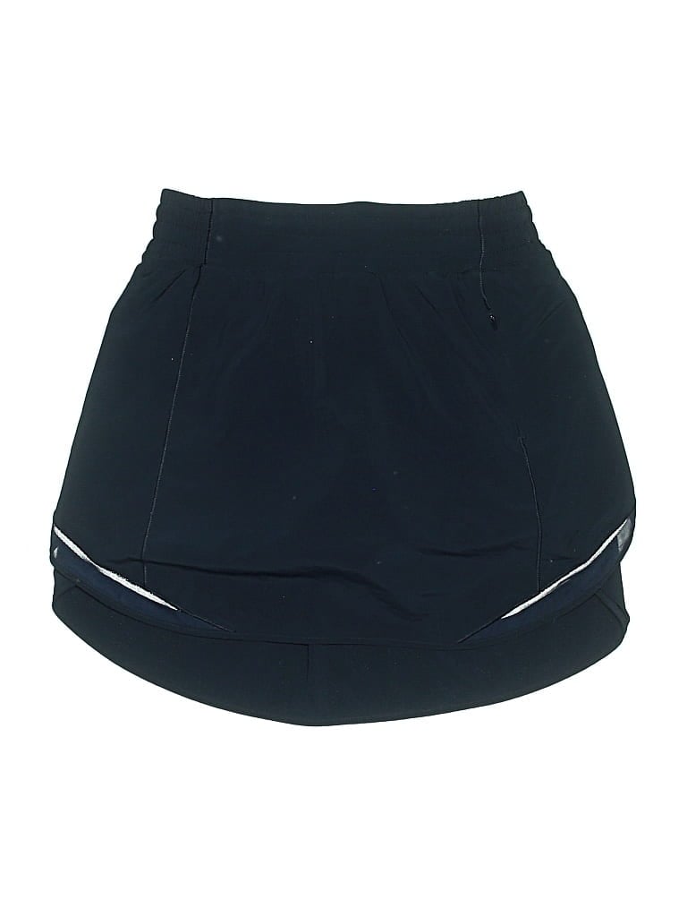 Pre-owned Lululemon Athletica Active Skort In Blue