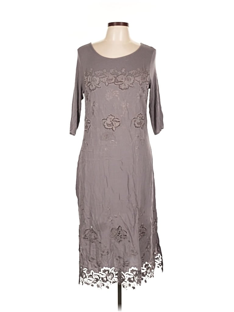 Pre-owned Sundance Casual Dress In Gray