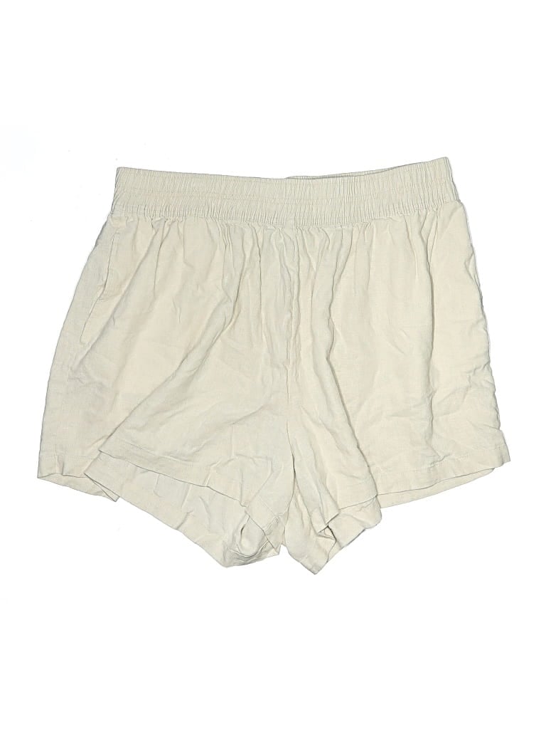 Pre-owned Ava & Viv Shorts In White