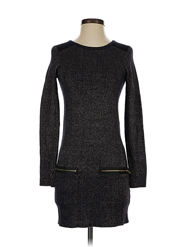 Pre-owned Maje Casual Dress In Gray