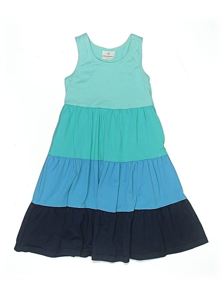 Pre-owned Hanna Andersson Kids' Dress In Blue