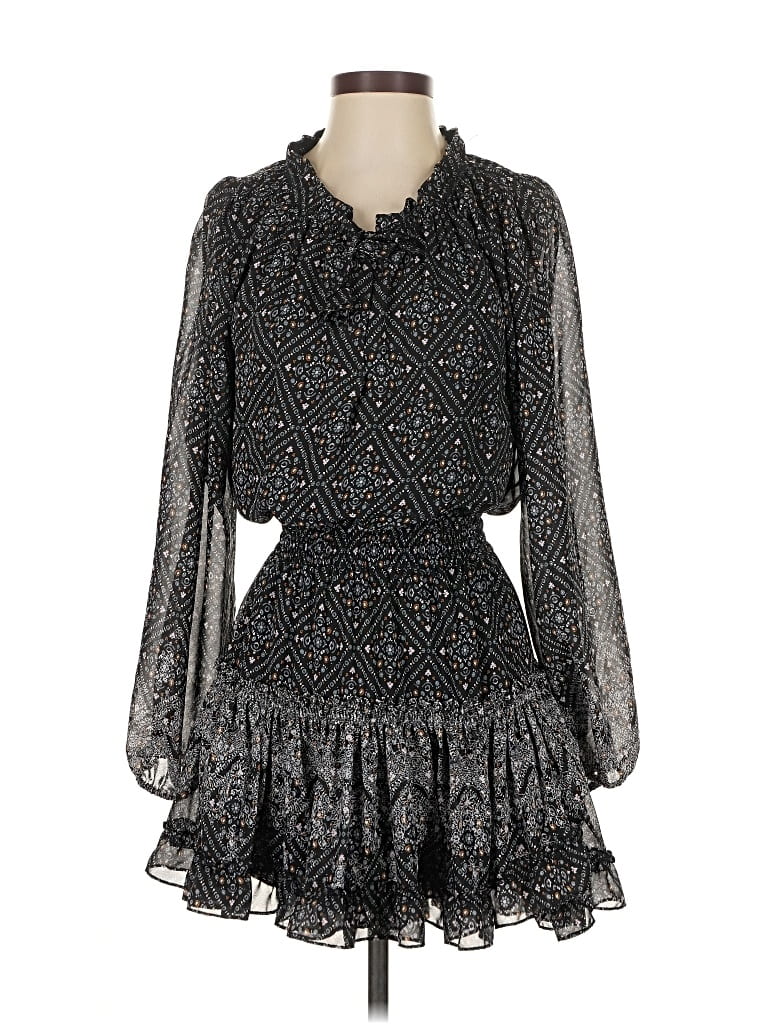 Pre-owned Misa Cocktail Dress In Gray