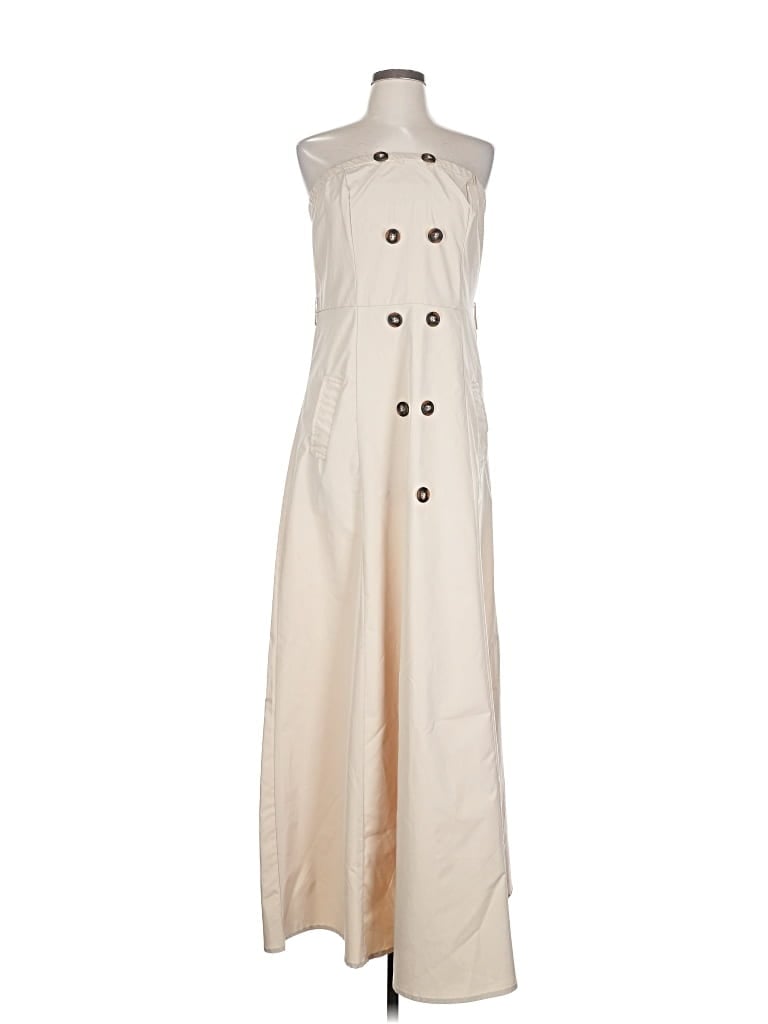 Pre-owned Shein Casual Dress In White