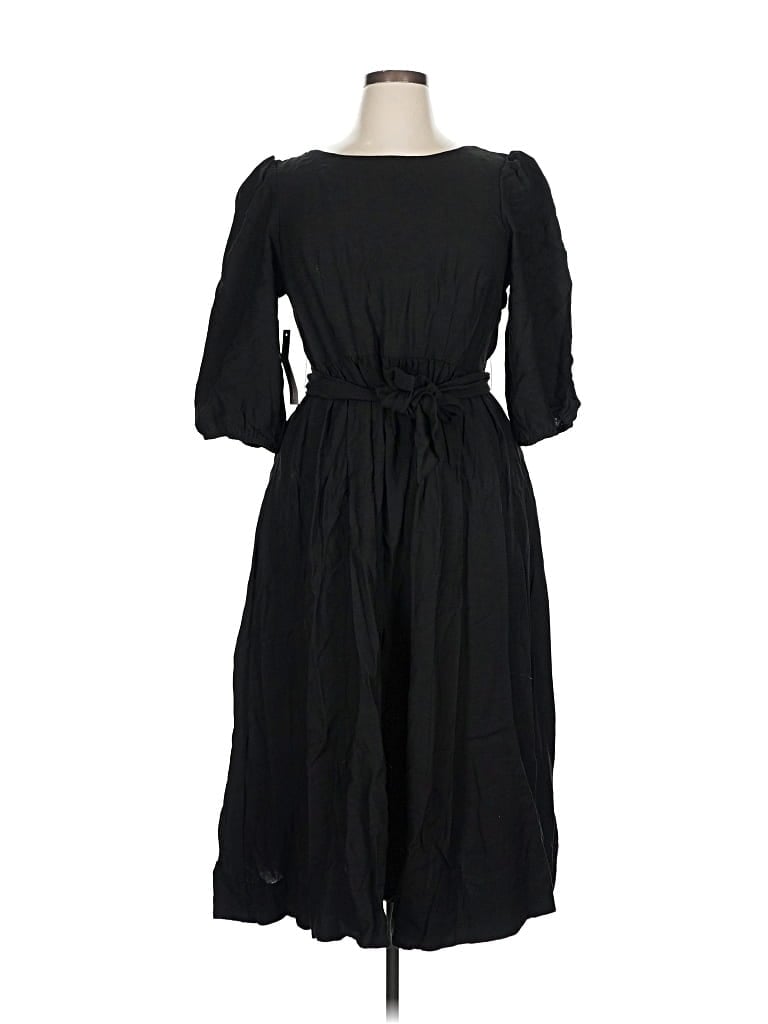 Pre-owned The Odells Casual Dress In Black