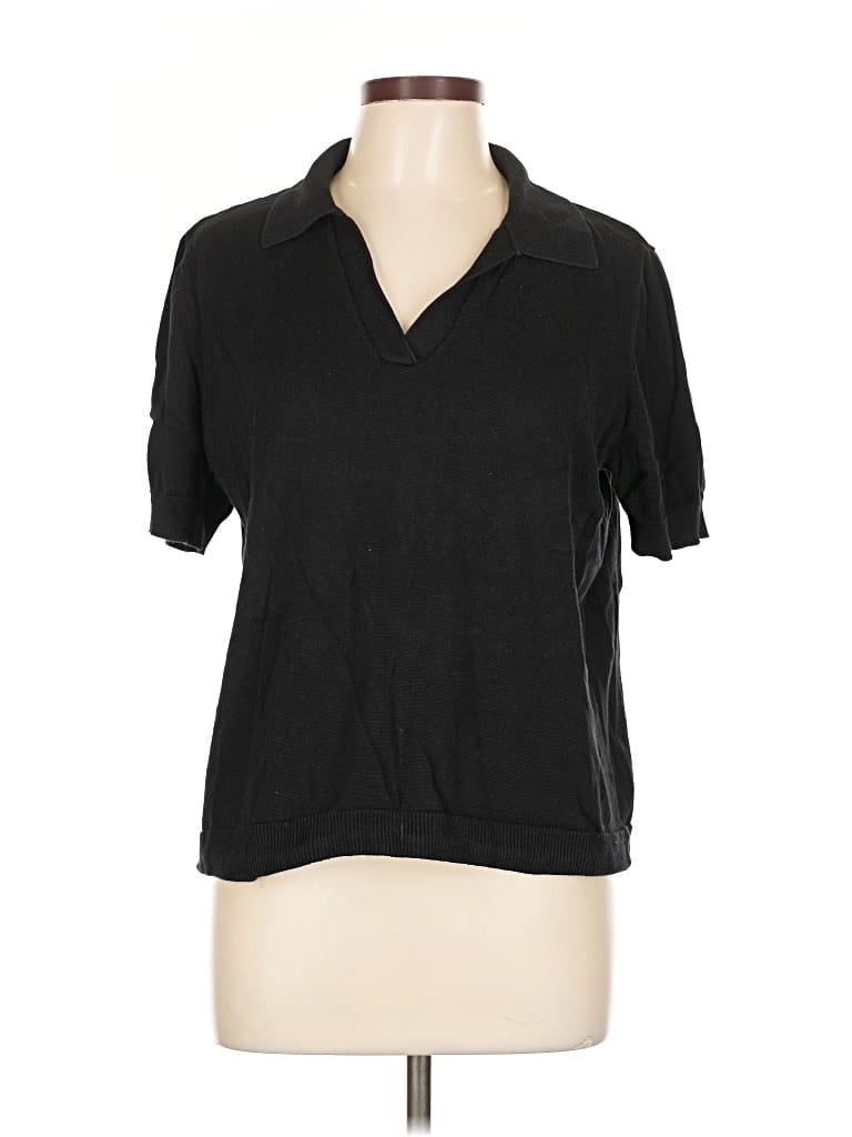 Pre-owned Cece Cardigan Sweater In Black