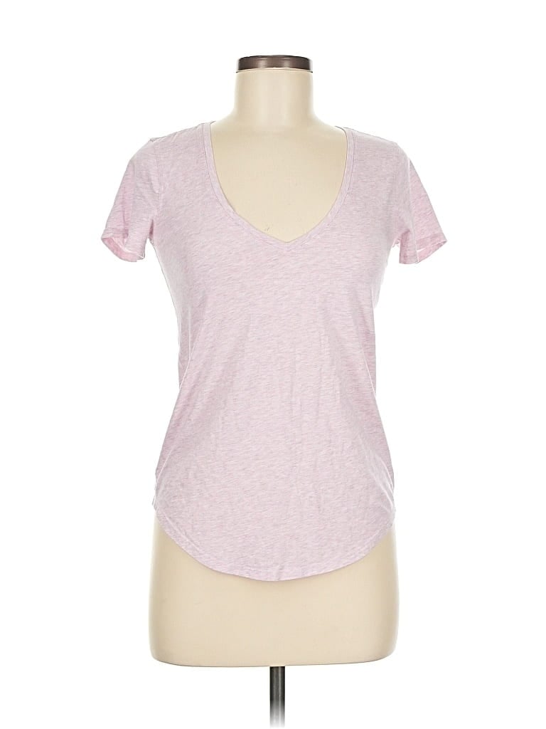 Pre-owned Lululemon Athletica Short Sleeve T-shirt In Pink