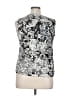Analogy... 100% Polyester Silver Sleeveless T-Shirt Size XL - photo 2