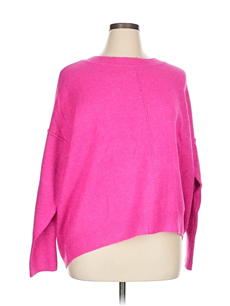 Pre-owned Vince Camuto Pullover Sweater In Pink