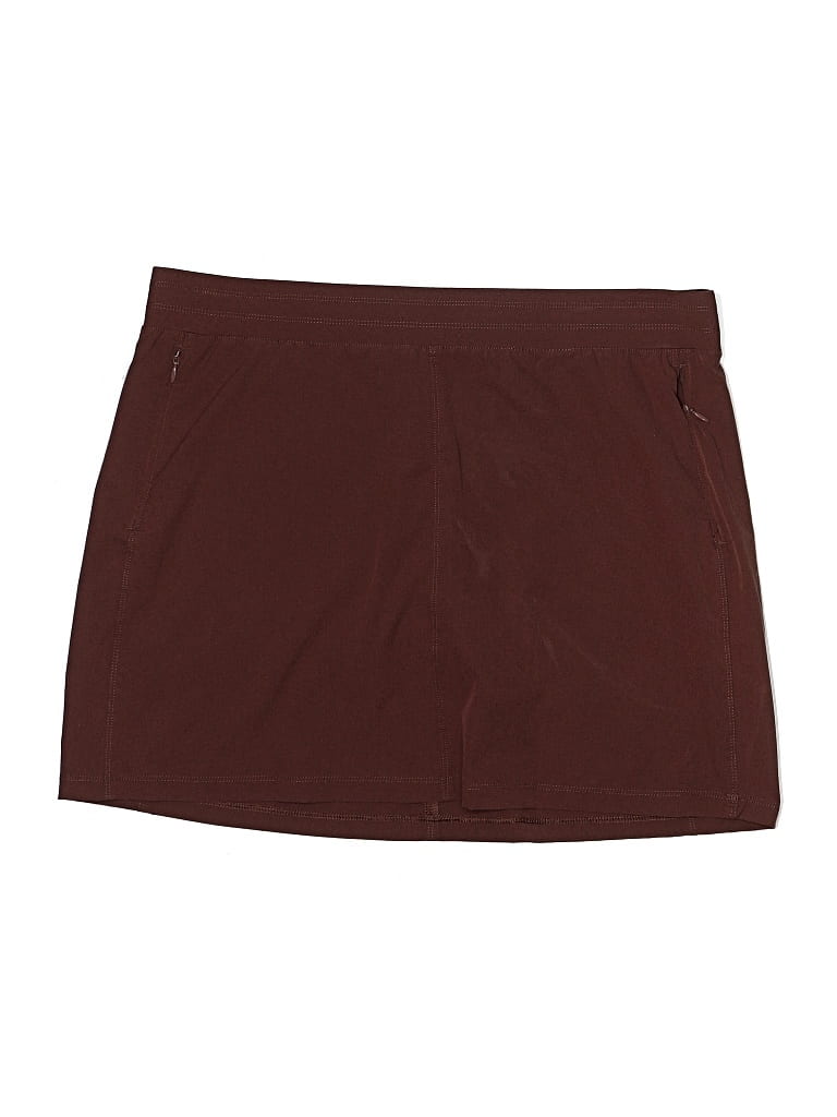 Pre-owned Kuhl Casual Skirt In Burgundy