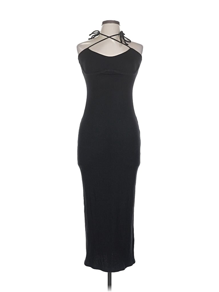 Pre-owned Reformation Cocktail Dress In Black