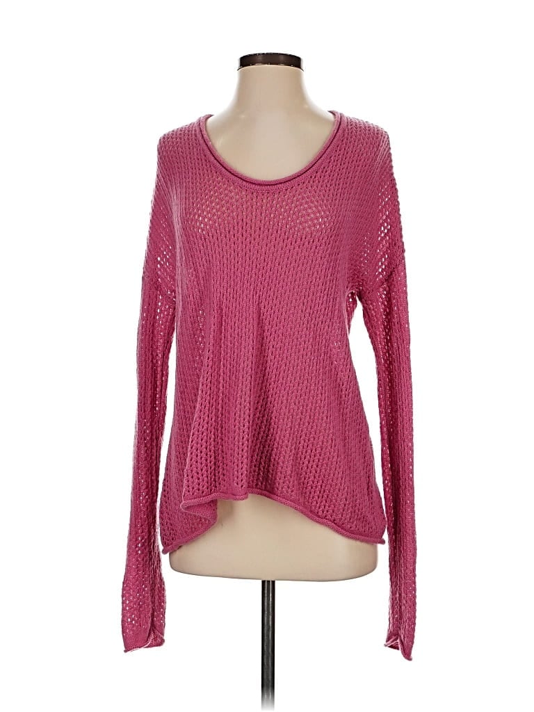 Pre-owned Joie Wool Pullover Sweater In Pink