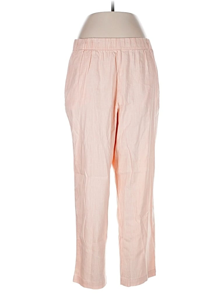 Ann Taylor Loft Linen Pants In Pink