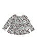 First Impressions Teal Green Long Sleeve Blouse Size 3T - photo 2