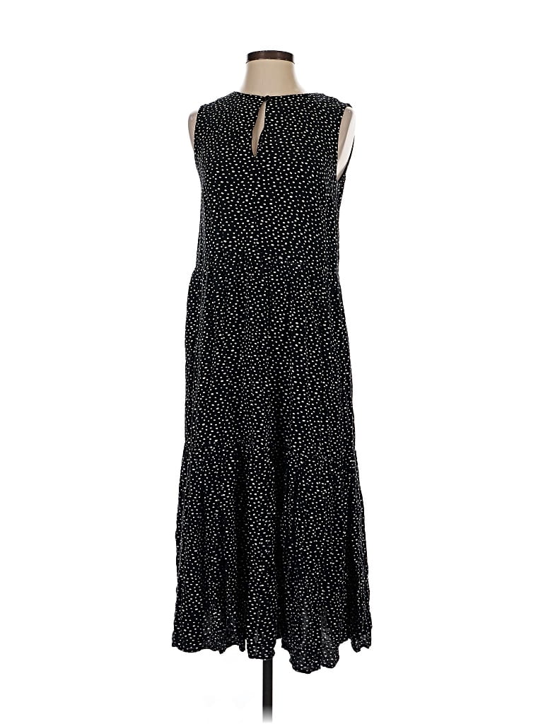 Pre-owned Saint + Sofia Casual Dress In Black