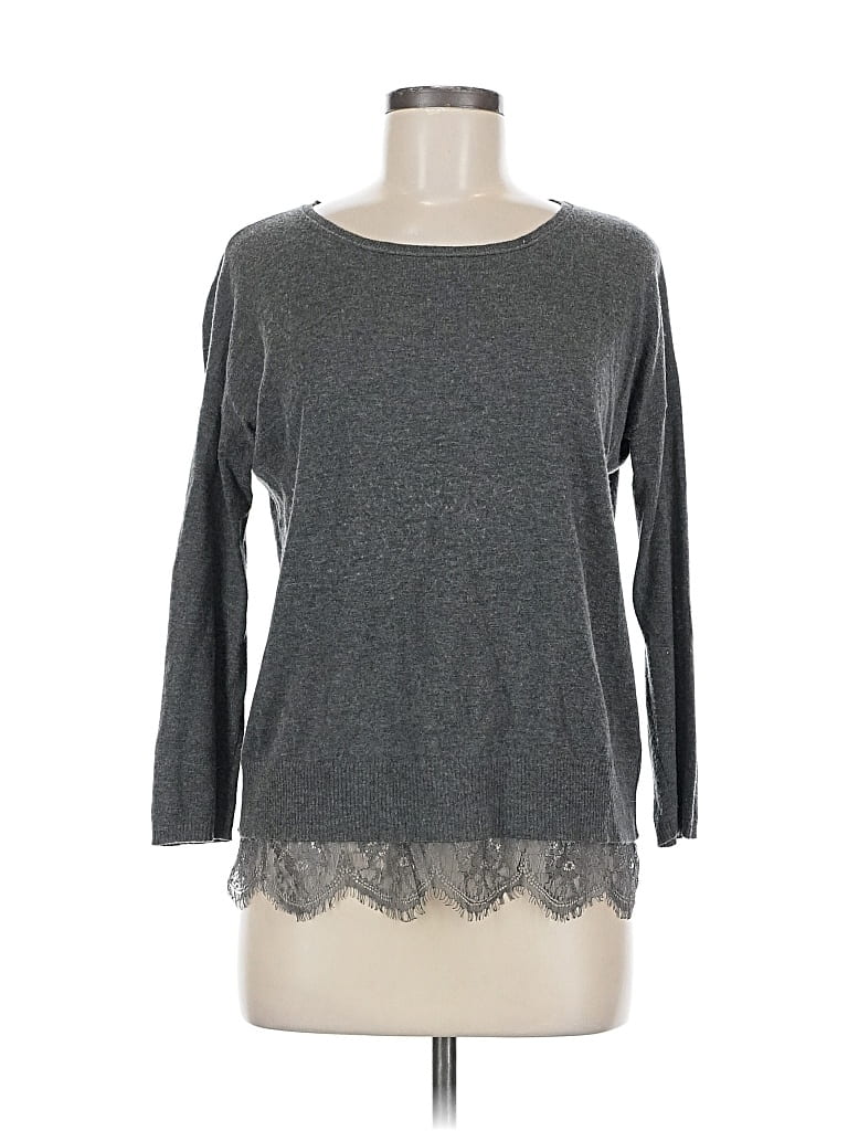 Pre-owned Unbranded Pullover Sweater In Gray