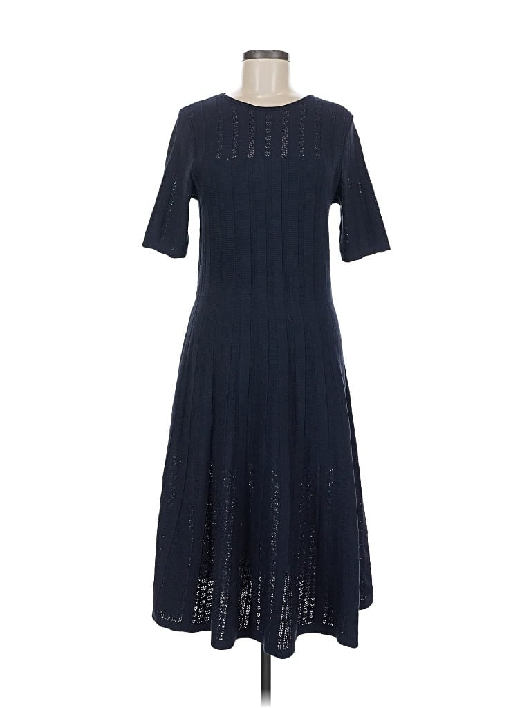 Pre-owned Boss By Hugo Boss Casual Dress In Blue