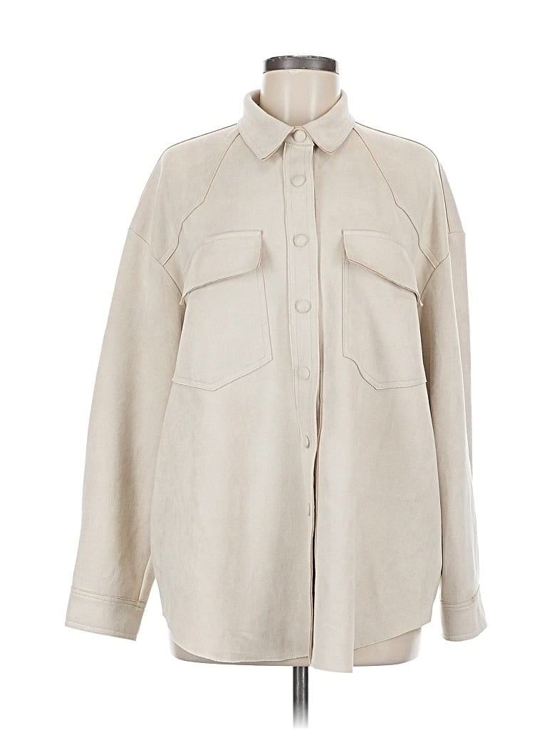 Pre-owned Free The Roses Coat In White