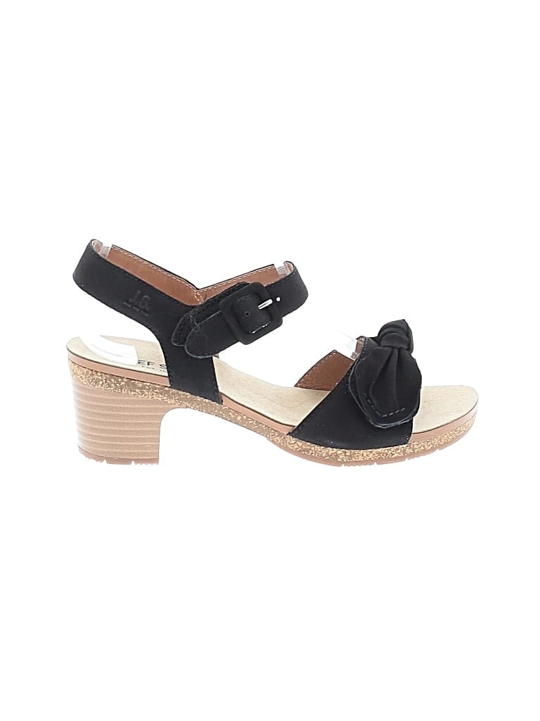 Pre-owned Josef Seibel Sandals In Black