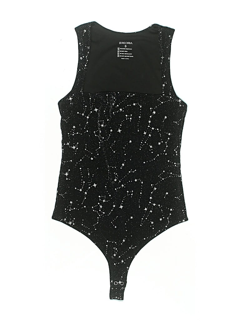 Pre-owned Reoria Bodysuit In Black