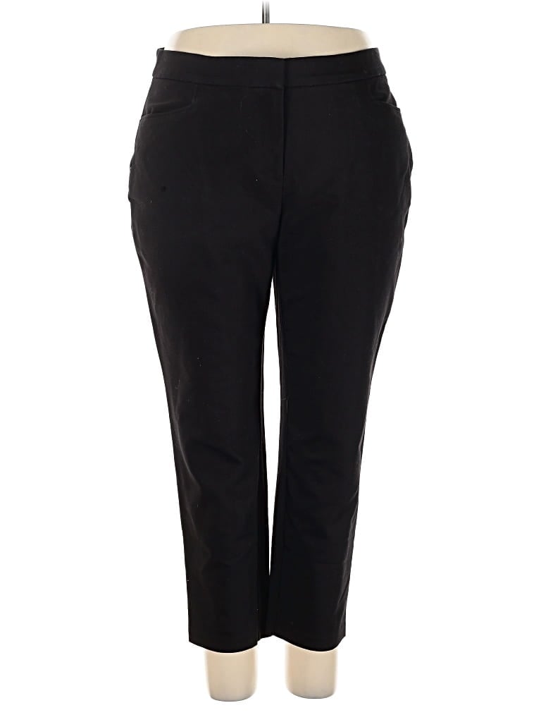 Pre-owned Rafaella Dress Pants In Black