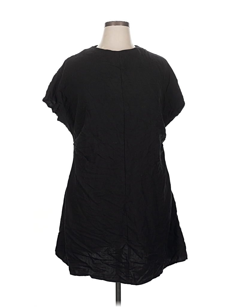 Pre-owned H&m Casual Dress In Black