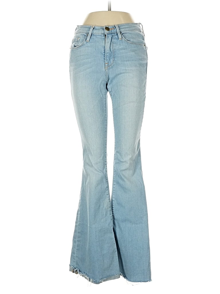 Pre-owned Frame Jeans In Blue