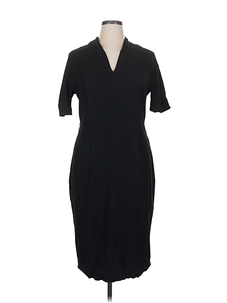 Pre-owned Mm. Lafleur Casual Dress In Black