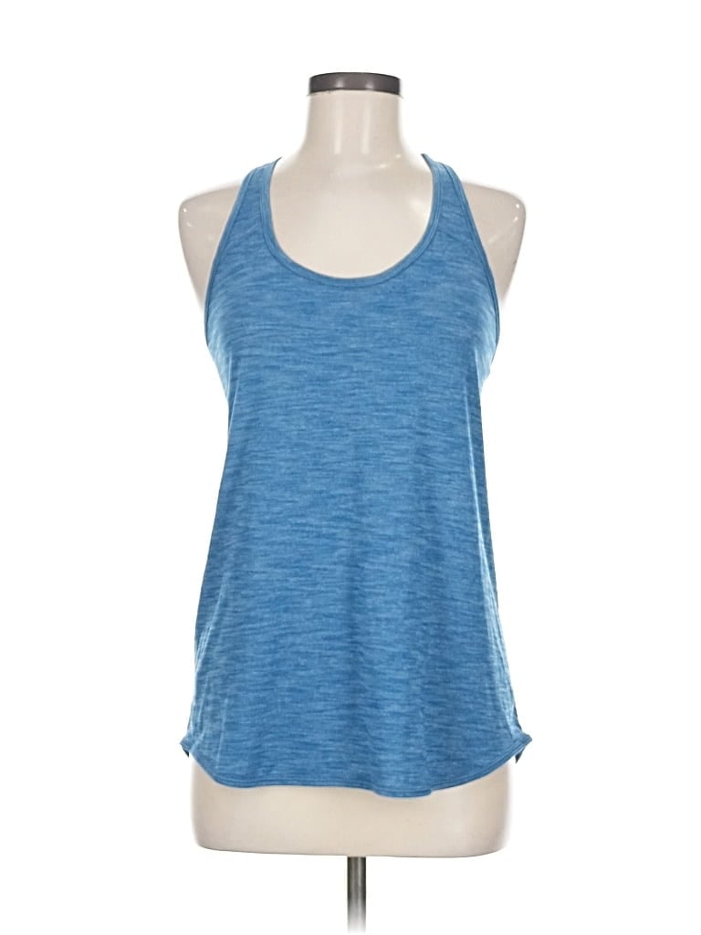 Pre-owned Lululemon Athletica Active Tank Top In Blue