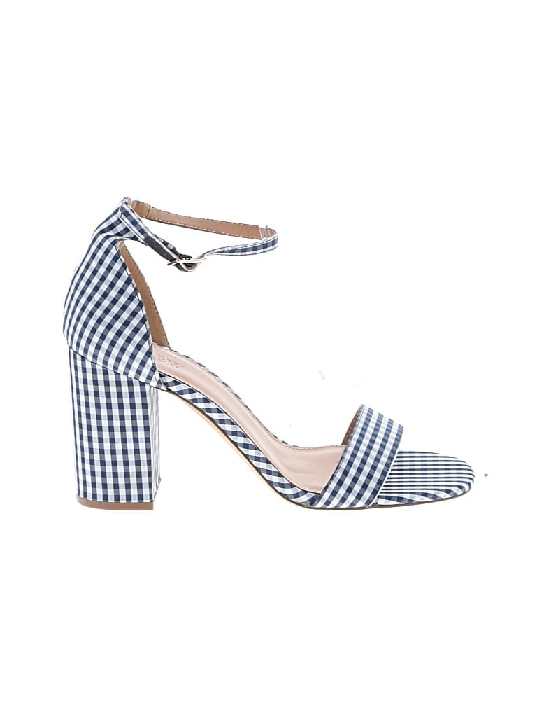 Pre-owned J.crew Factory Store Sandals In Blue