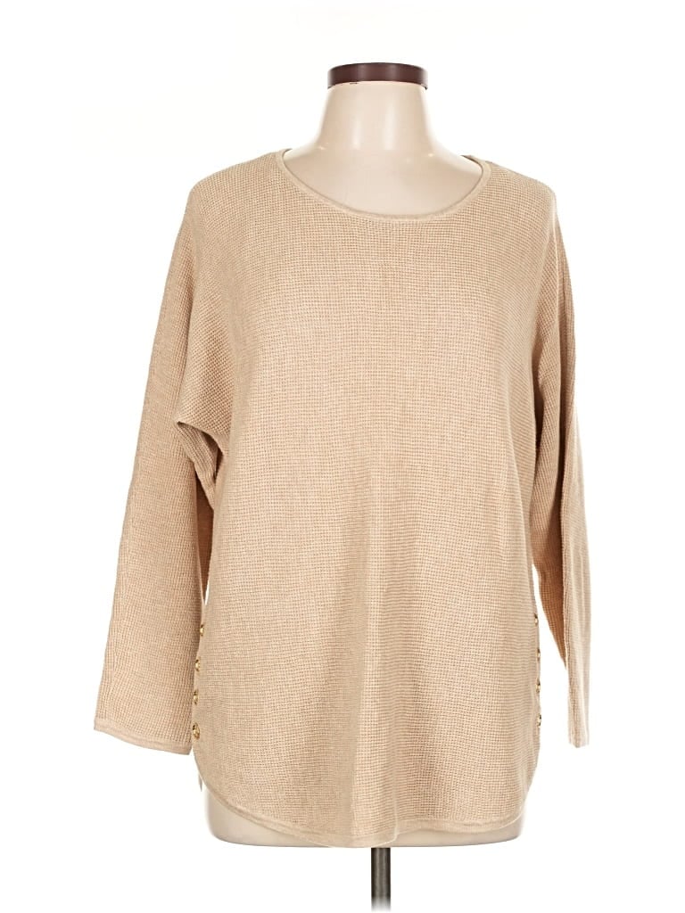 Michael Michael Kors Pullover Sweater In Nude