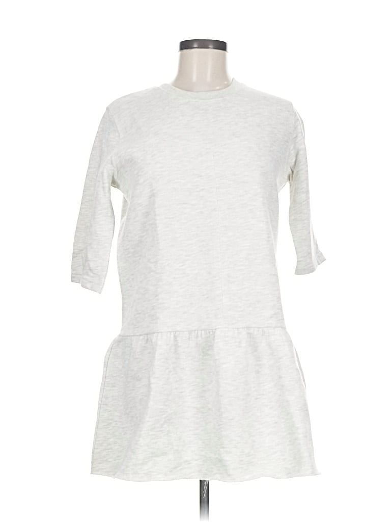 Pre-owned Zara W&b Collection Casual Dress In Gray