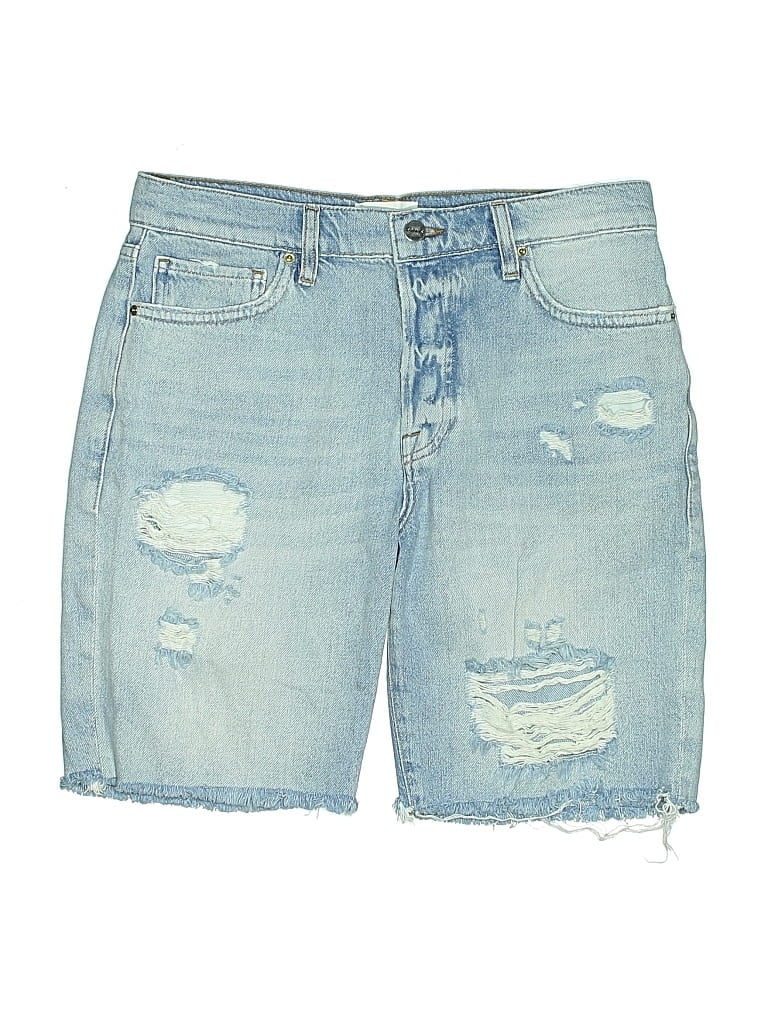 Pre-owned Frame Denim Shorts In Blue