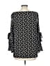 Max Studio Black 3/4 Sleeve Blouse Size L - photo 2