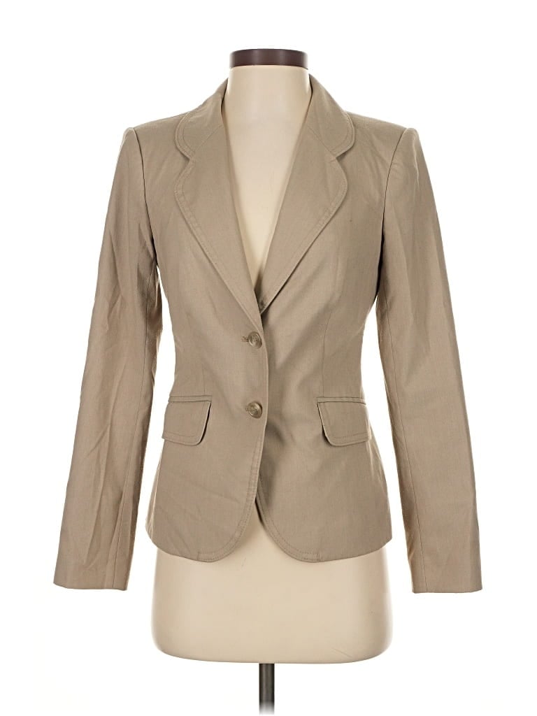 Pre-owned The Limited Black Collection Blazer Jacket In Brown