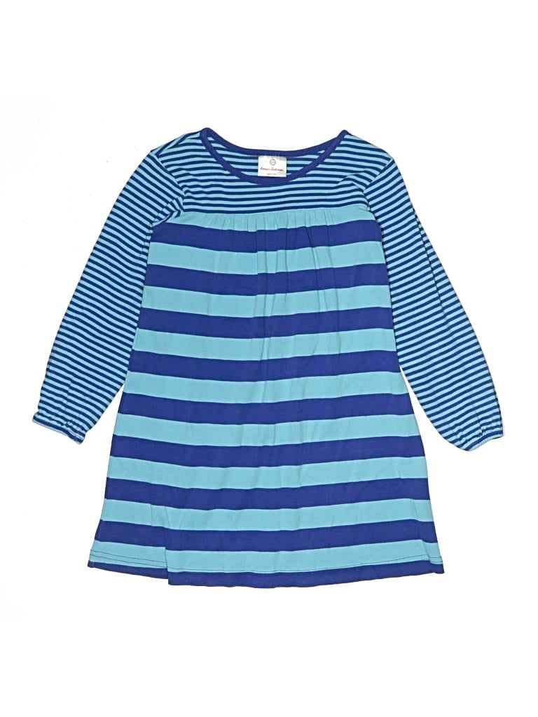 Pre-owned Hanna Andersson Kids' Dress In Blue